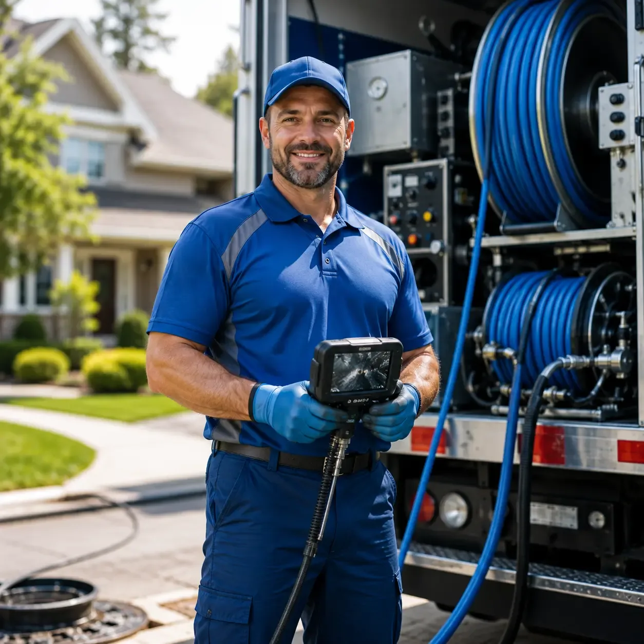 Local outdoor drain cleaning specialists in Graysville, PA